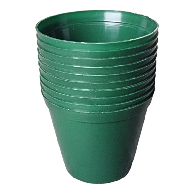 10cm plastic plant pots 10cm Rigid Round Pot – Durable & Reusable Planter