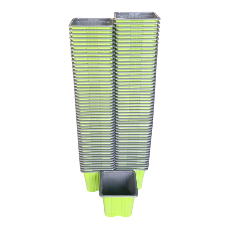 Square Thermoformed Pots