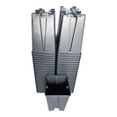 Square Pots with Grooves