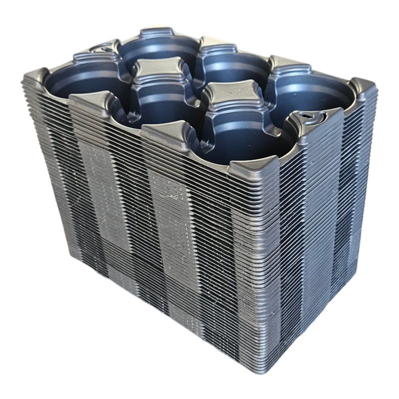 Pot Packs with 6 cavities for seed starting and plant propagation